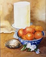 Candle, Fruit and Shell